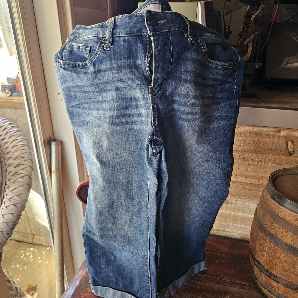 Time And Tru Womens Crop Jeans